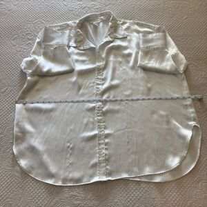 H&M Silky Off White Blouse/Dress